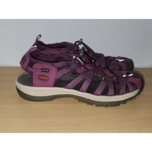 Keen Whisper Waterproof Sport Sandals Womens Size 11 Grape Kiss Wine Purple